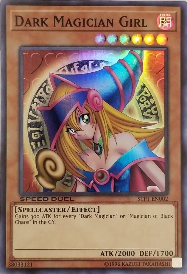 Dark Magician Girl STP1-EN002 card from Speed Duel: Tournament Pack 1