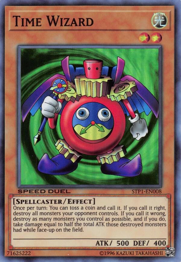 Time Wizard STP1-EN008 card from Speed Duel: Tournament Pack 1