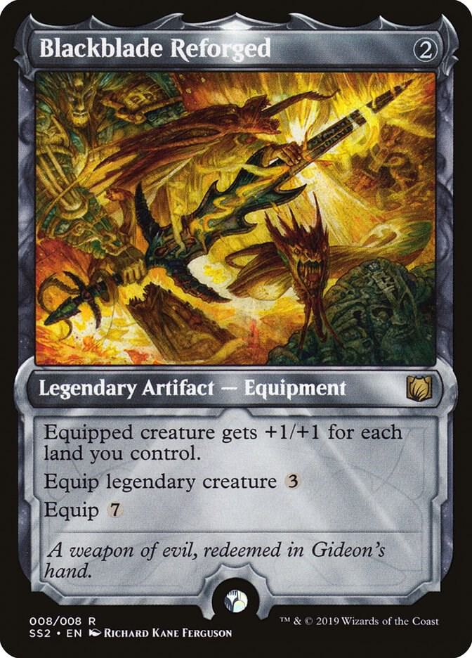 Blackblade Reforged 8 card from Signature Spellbook: Gideon