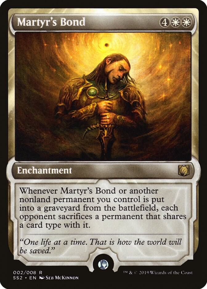 Martyr's Bond 2 card from Signature Spellbook: Gideon