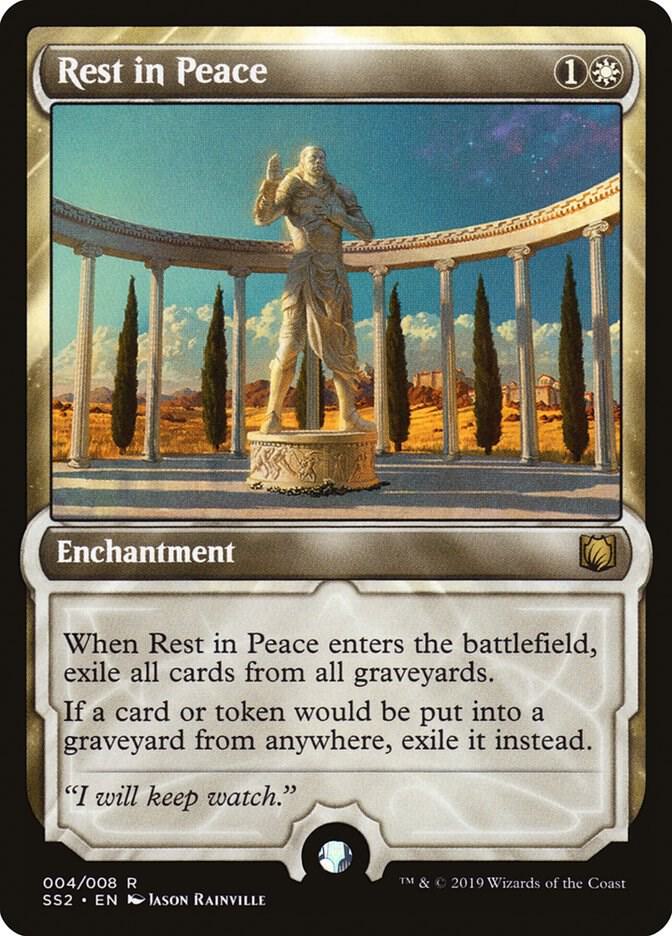 Rest in Peace 4 card from Signature Spellbook: Gideon
