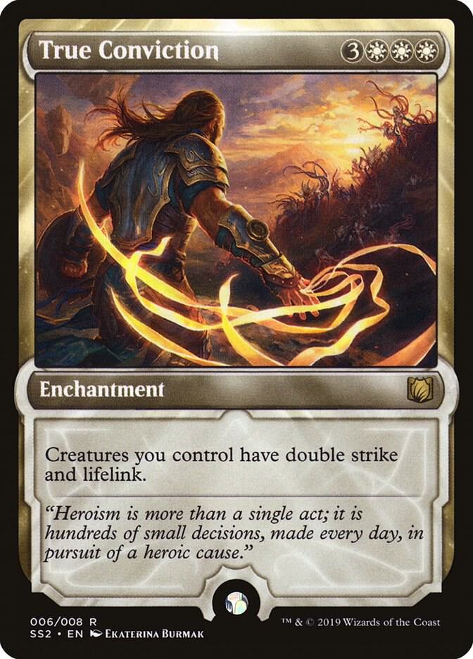 True Conviction 6 card from Signature Spellbook: Gideon