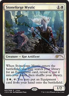Stoneforge Mystic 1 card from Judge Promos