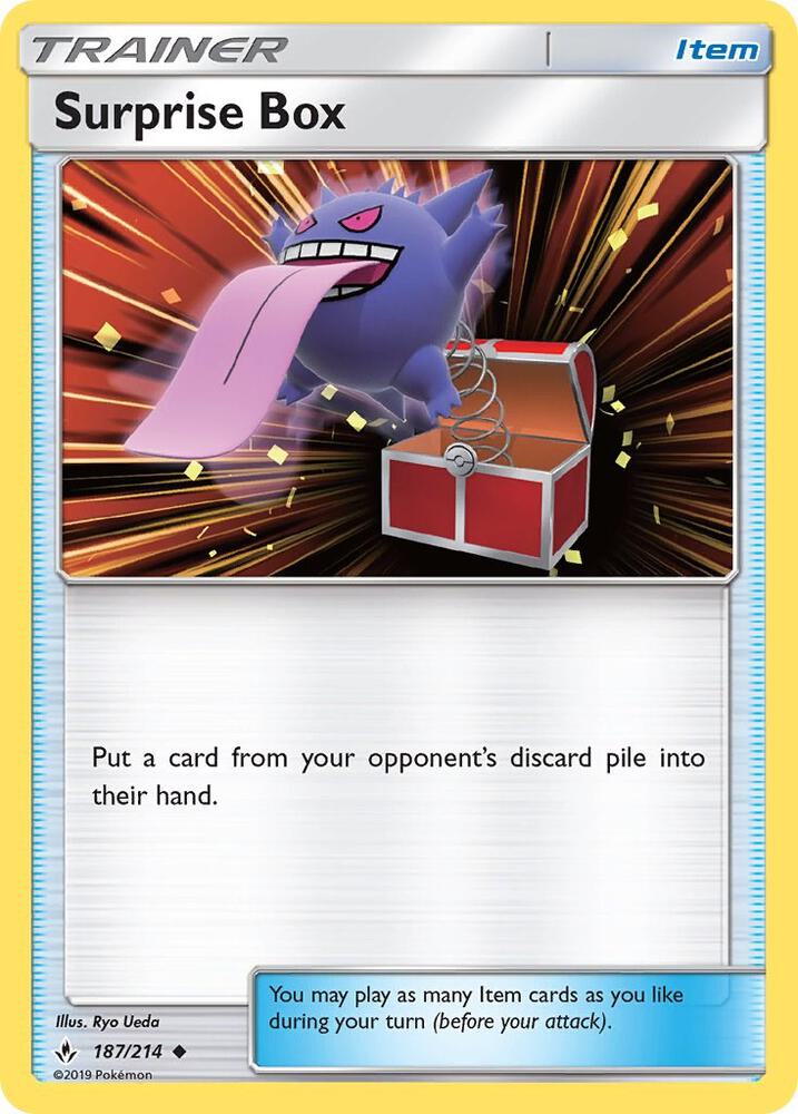 Surprise Box 187/214 card from SM - Unbroken Bonds