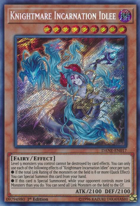 Knightmare Incarnation Idlee DANE-EN017 card from Dark Neostorm