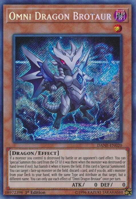 Omni Dragon Brotaur DANE-EN020 card from Dark Neostorm
