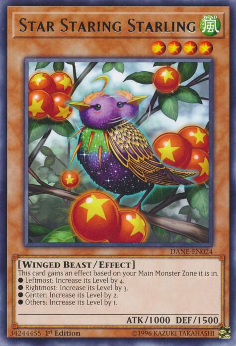 Star Staring Starling DANE-EN024 card from Dark Neostorm