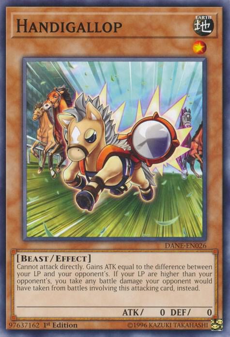 Handigallop DANE-EN026 card from Dark Neostorm