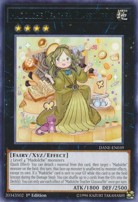 Madolche Teacher Glassouffle DANE-EN039 card from Dark Neostorm
