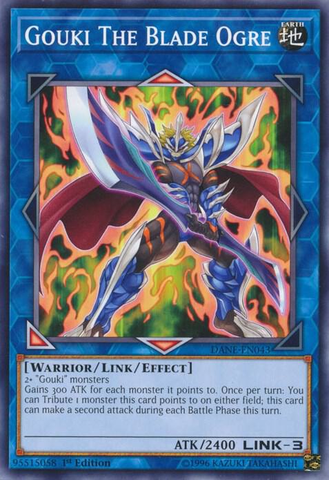 Gouki The Blade Ogre DANE-EN043 card from Dark Neostorm