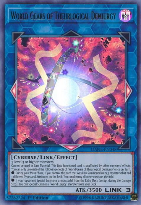 World Gears of Theurlogical Demiurgy DANE-EN048 card from Dark Neostorm