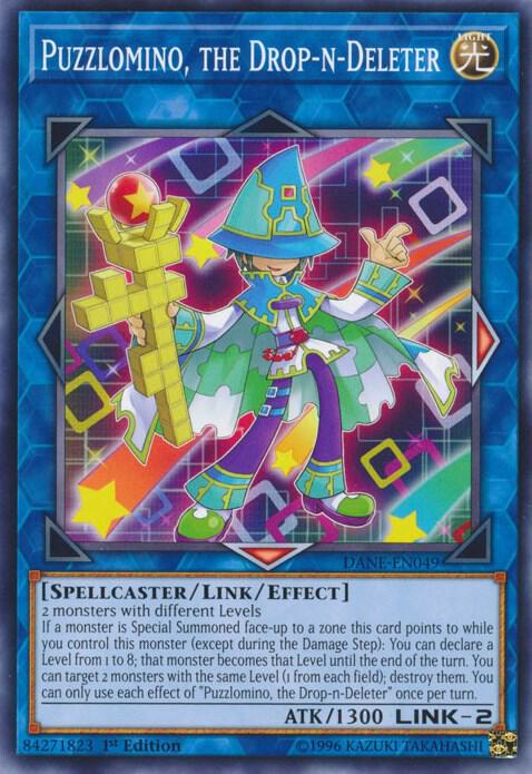 Puzzlomino, the Drop-n-Deleter DANE-EN049 card from Dark Neostorm