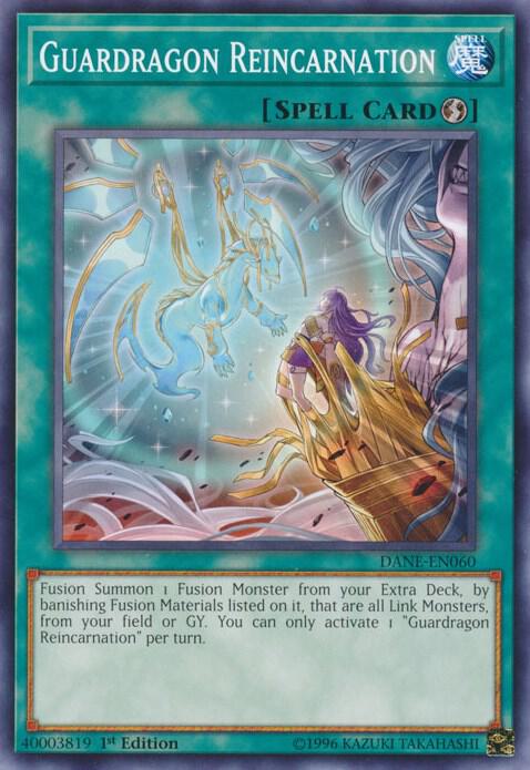 Guardragon Reincarnation DANE-EN060 card from Dark Neostorm