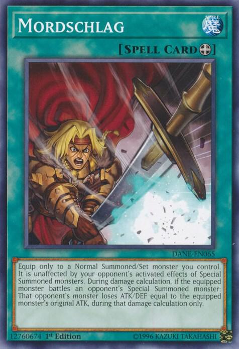 Mordschlag DANE-EN065 card from Dark Neostorm