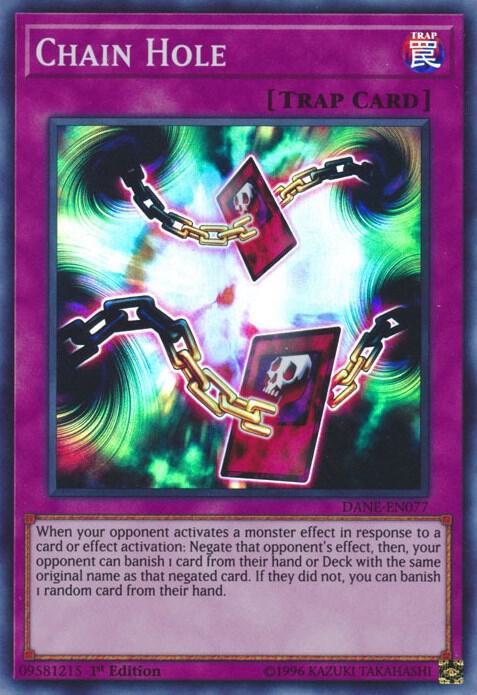 Chain Hole DANE-EN077 card from Dark Neostorm
