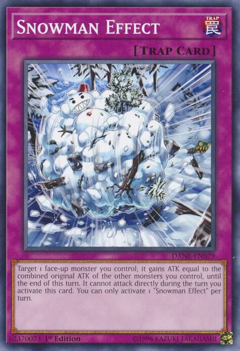 Snowman Effect DANE-EN079 card from Dark Neostorm