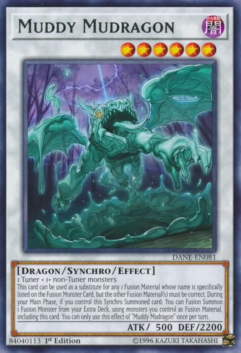 Muddy Mudragon DANE-EN081 card from Dark Neostorm