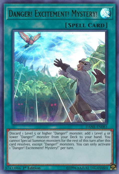 Danger! Excitement! Mystery! DANE-EN083 card from Dark Neostorm