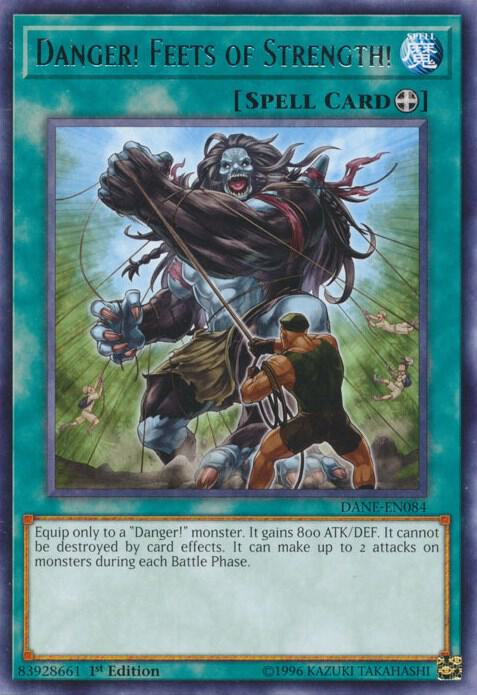 Danger! Feets of Strength! DANE-EN084 card from Dark Neostorm