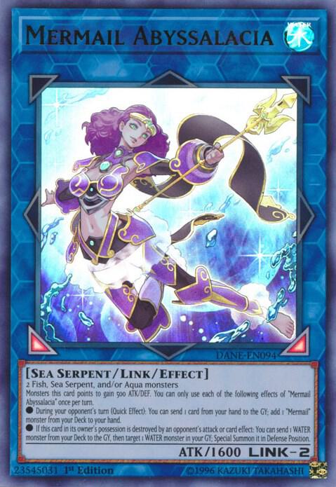 Mermail Abyssalacia DANE-EN094 card from Dark Neostorm