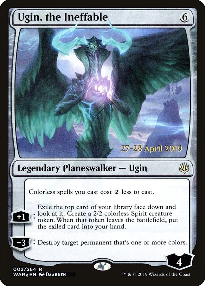 Ugin, the Ineffable 2 card from Prerelease Cards