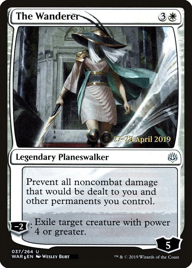 The Wanderer 37 card from Prerelease Cards