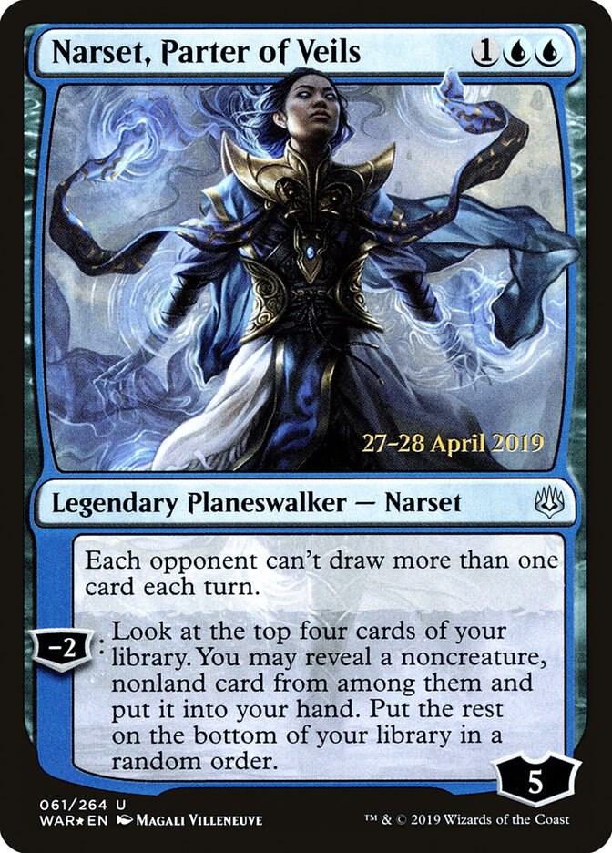 Narset, Parter of Veils 61 card from Prerelease Cards