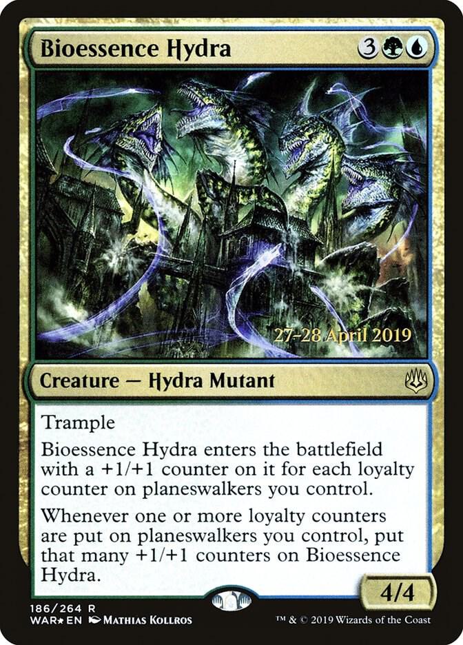Bioessence Hydra 186 card from Prerelease Cards