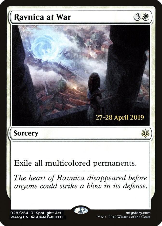 Ravnica at War 28 card from Prerelease Cards
