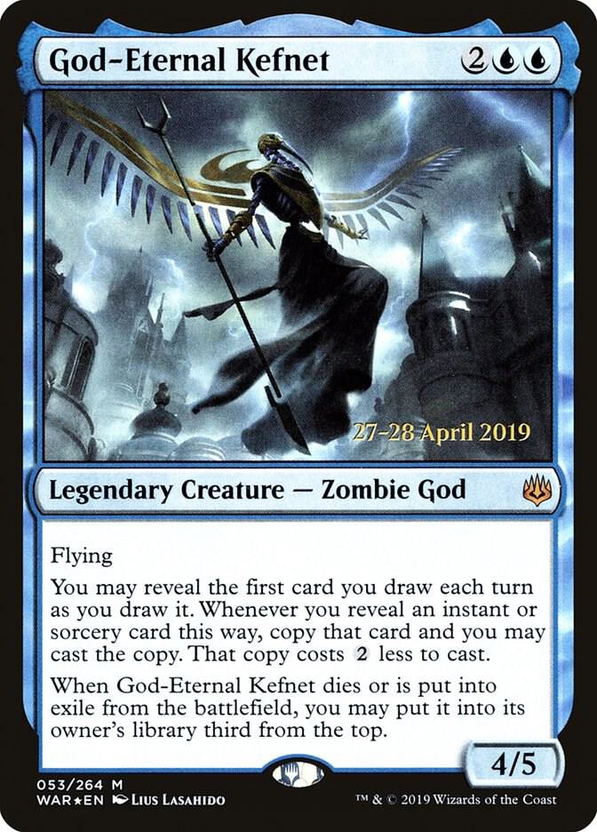 God-Eternal Kefnet 53 card from Prerelease Cards