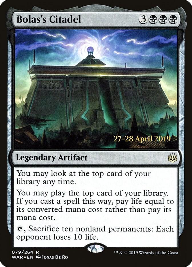 Bolas's Citadel 79 card from Prerelease Cards
