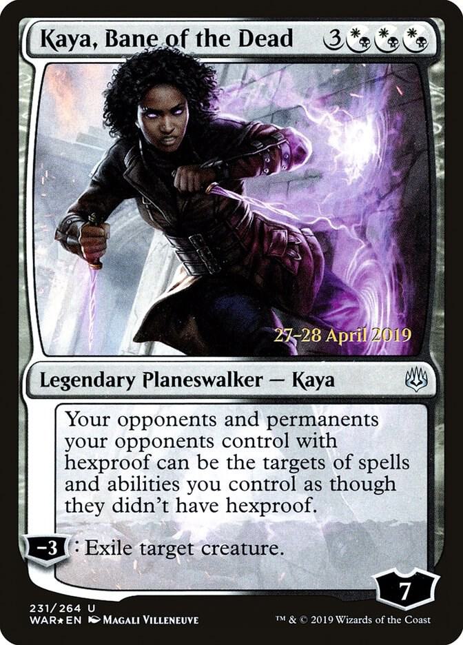 Kaya, Bane of the Dead 231 card from Prerelease Cards