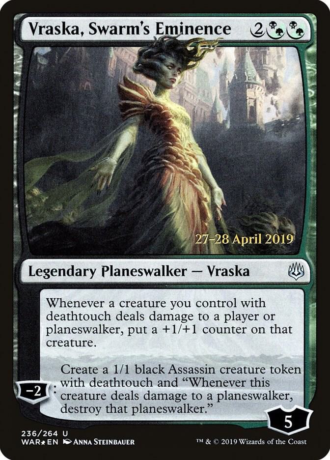 Vraska, Swarm's Eminence 236 card from Prerelease Cards