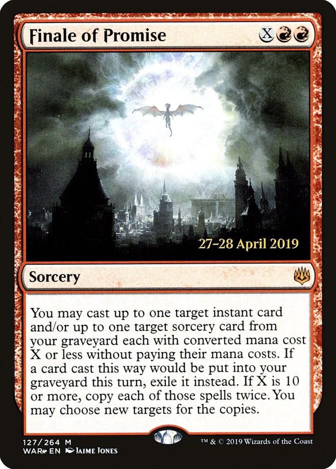 Finale of Promise 127 card from Prerelease Cards