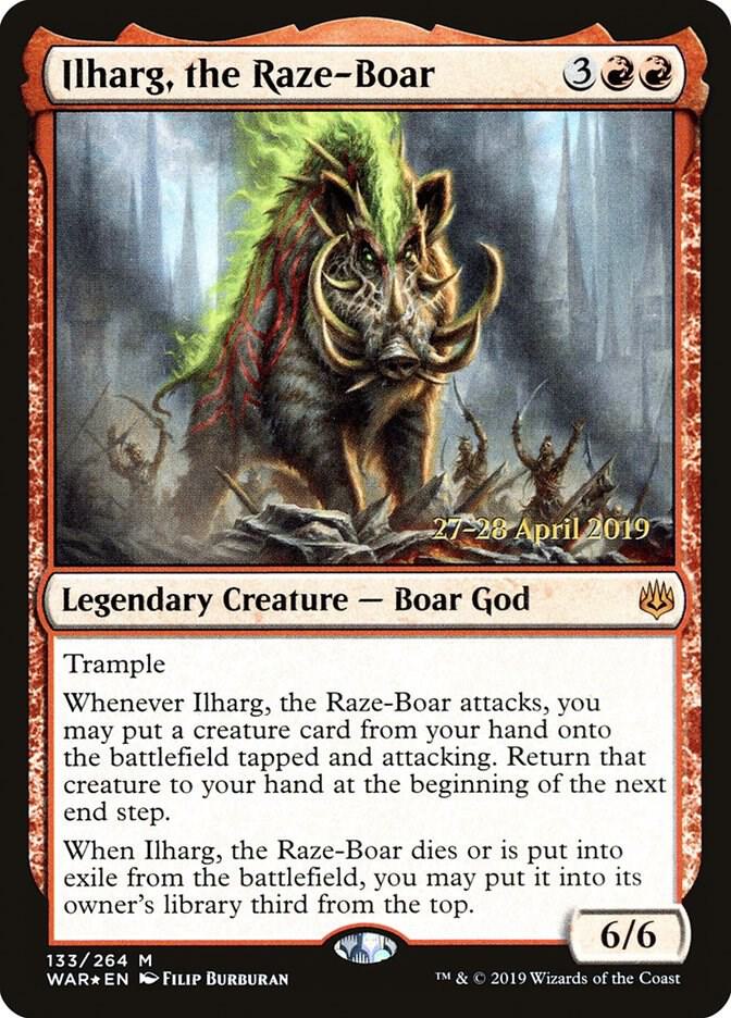 Ilharg, the Raze-Boar 133 card from Prerelease Cards