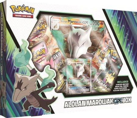 Alolan Marowak GX Box card from SM - Unbroken Bonds