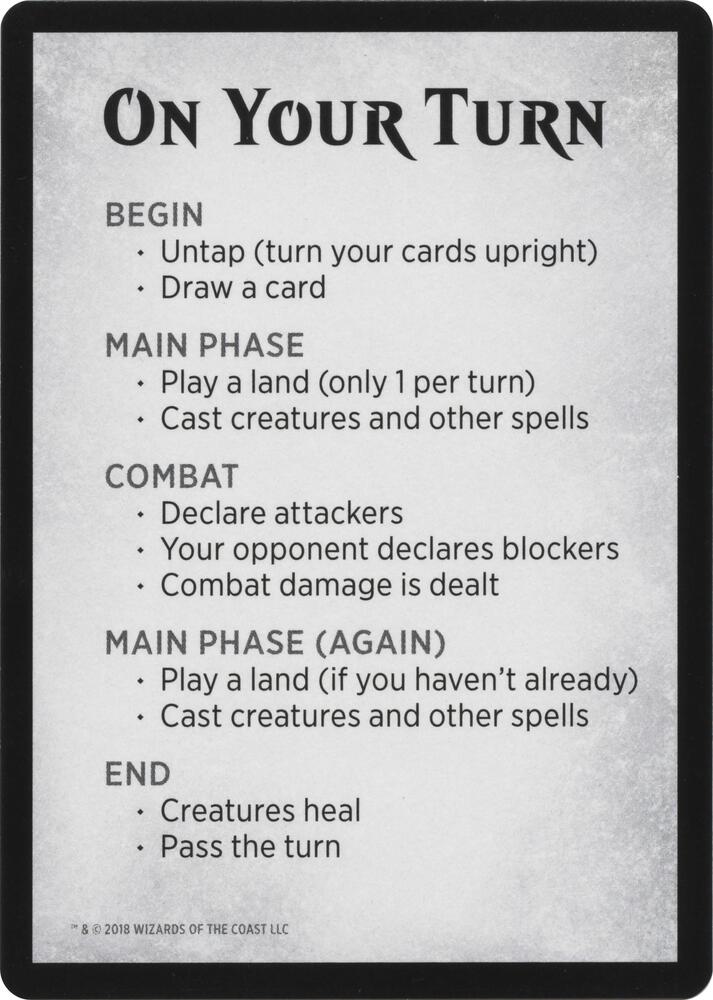 Rules Card (WAR Bundle) card from Unique and Miscellaneous Promos
