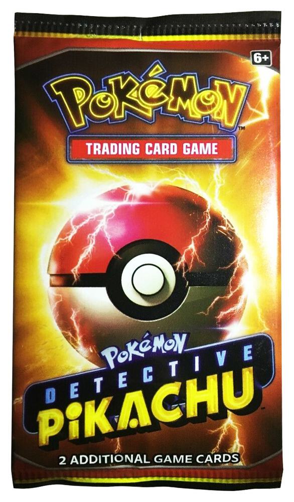 Detective Pikachu Special Promo Booster Pack card from Detective Pikachu