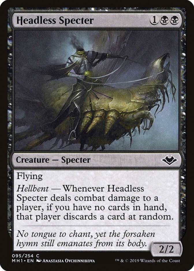 Headless Specter 95 card from Modern Horizons