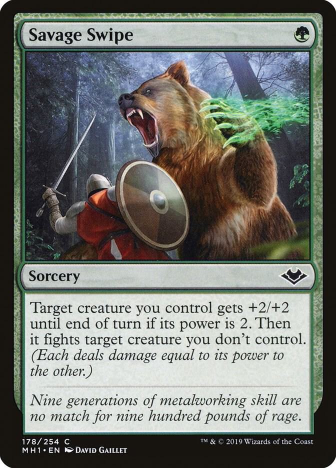 Savage Swipe 178 card from Modern Horizons