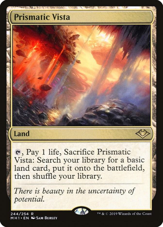 Prismatic Vista 244 card from Modern Horizons