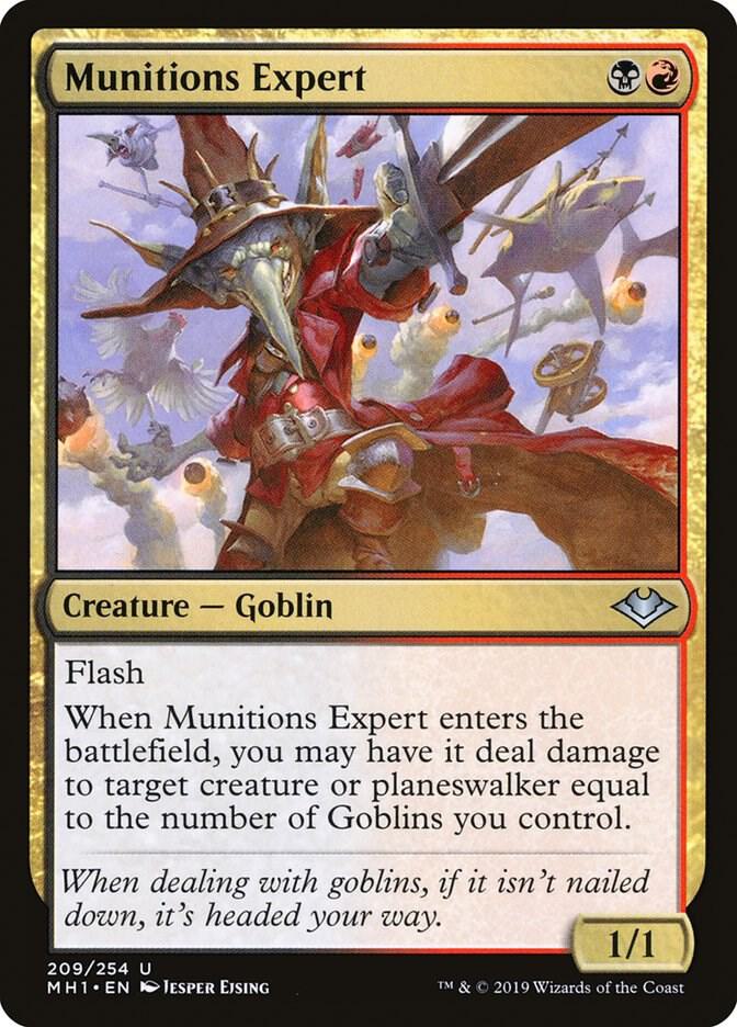 Munitions Expert 209 card from Modern Horizons