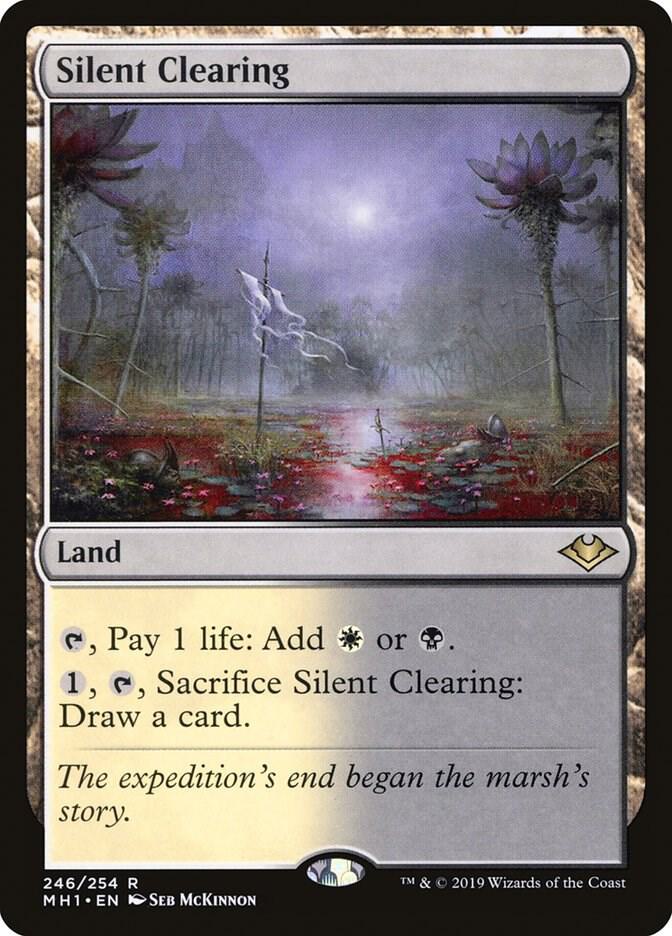 Silent Clearing 246 card from Modern Horizons