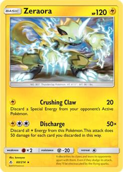 Zeraora - 60/214 (SM Unbroken Bonds) (Cracked Ice Holo) 060/214 card from Deck Exclusives