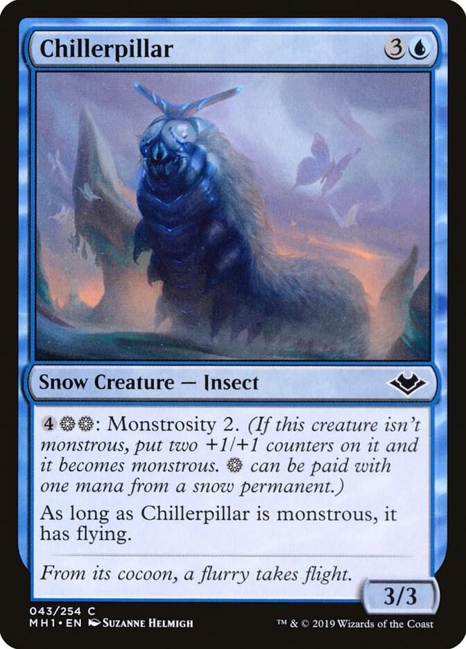 Chillerpillar 43 card from Modern Horizons
