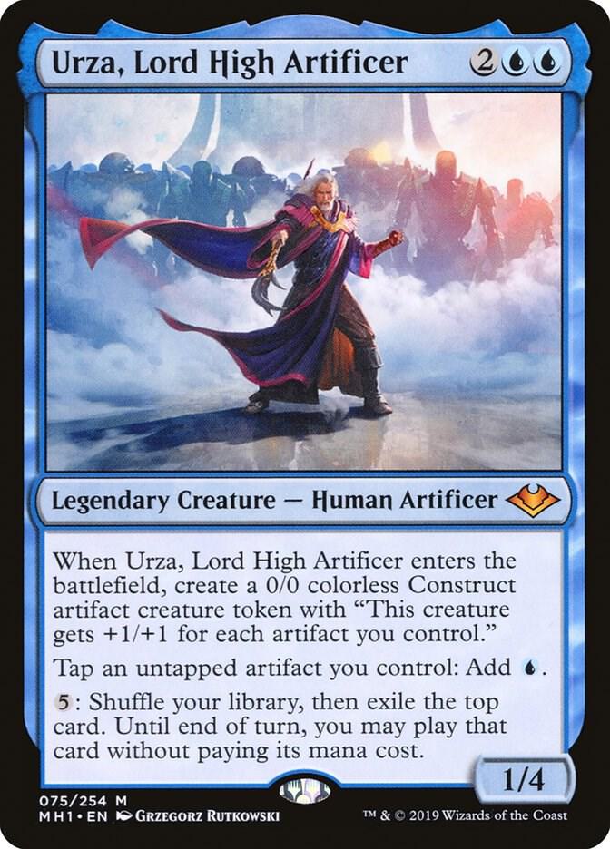 Urza, Lord High Artificer 75 card from Modern Horizons