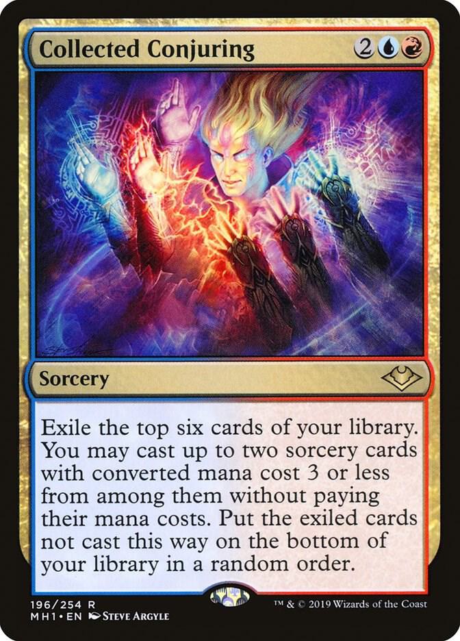 Collected Conjuring 196 card from Modern Horizons