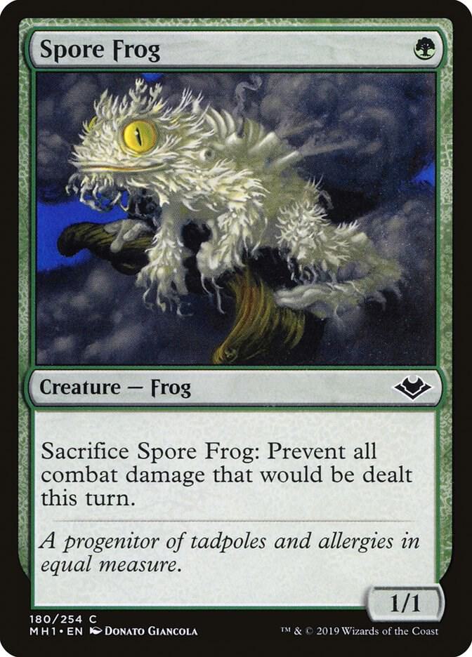 Spore Frog 180 card from Modern Horizons