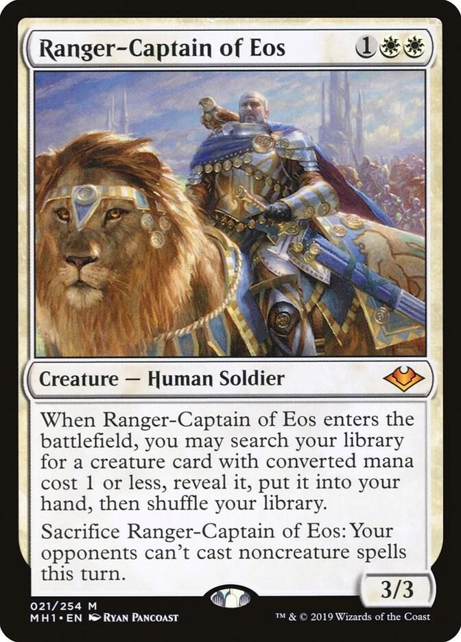 Ranger-Captain of Eos 21 card from Modern Horizons