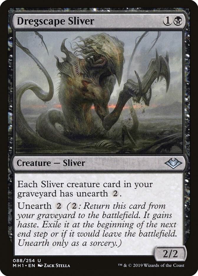 Dregscape Sliver 88 card from Modern Horizons